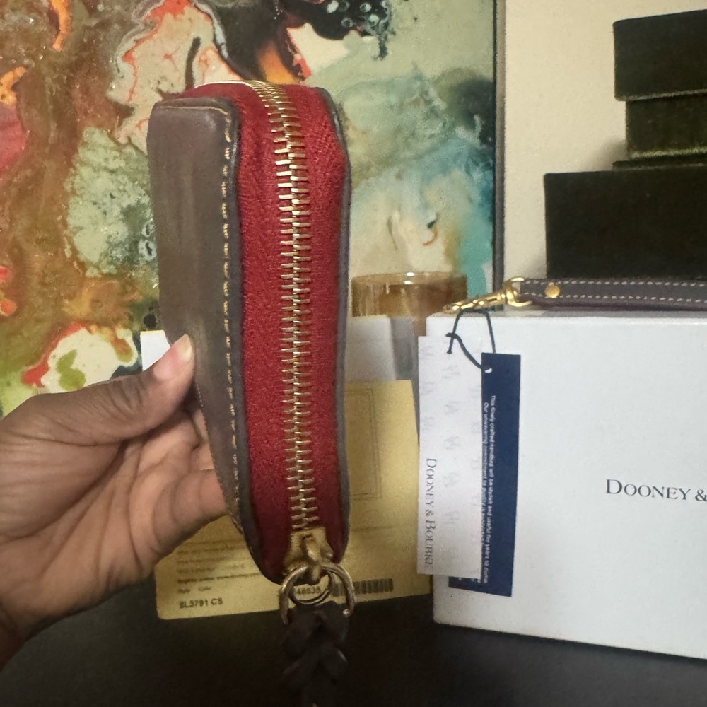 Dooney & Bourke Gray Leather Wallet / NWT - Picture 6 of 7